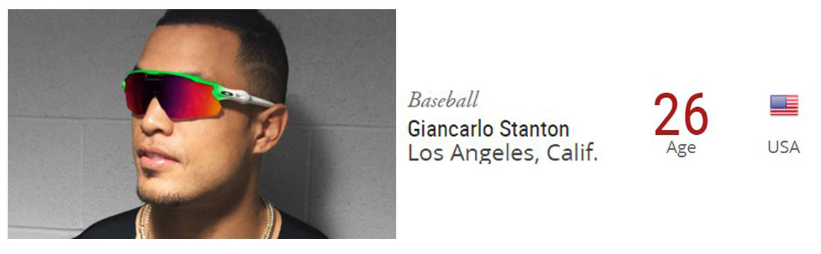 Oakley Baseball Athlete Giancarlo Stanton