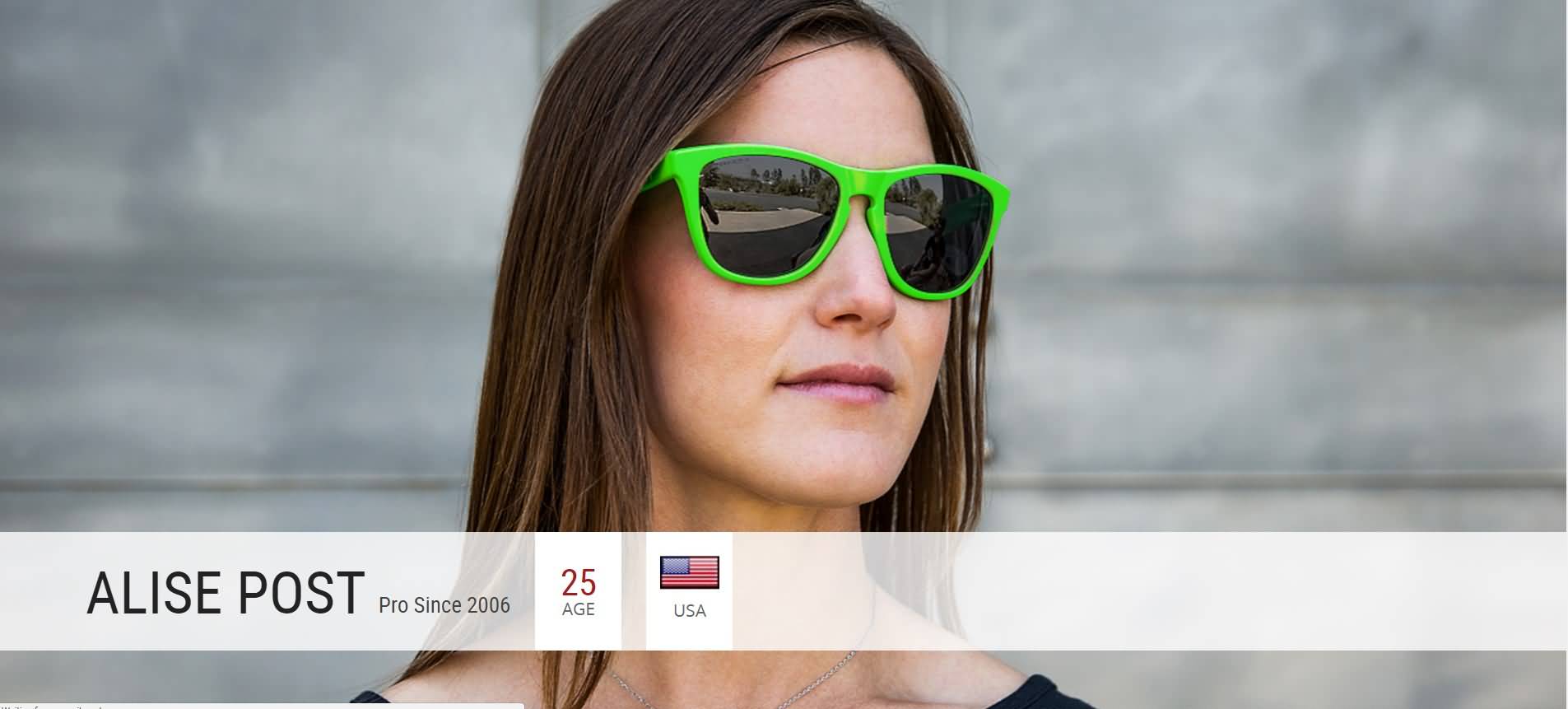 Oakley BMX Athletes Sunglasses Alise Post