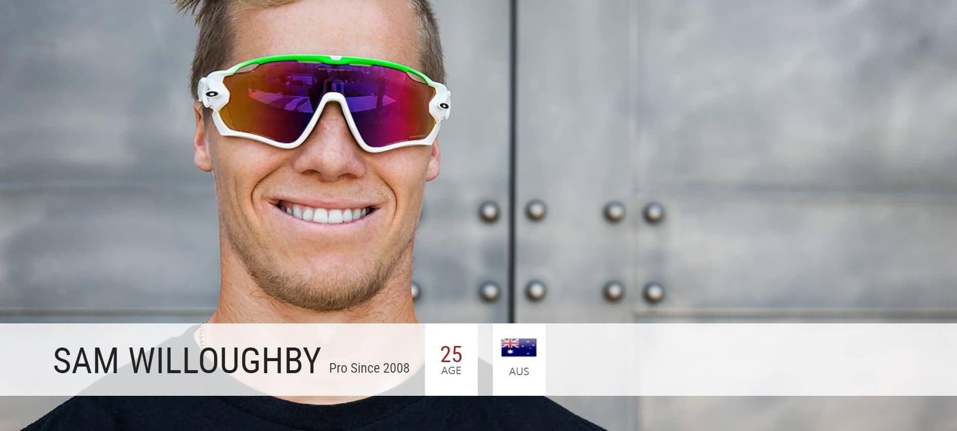 Oakley BMX Athletes Sunglasses Sam Willougby