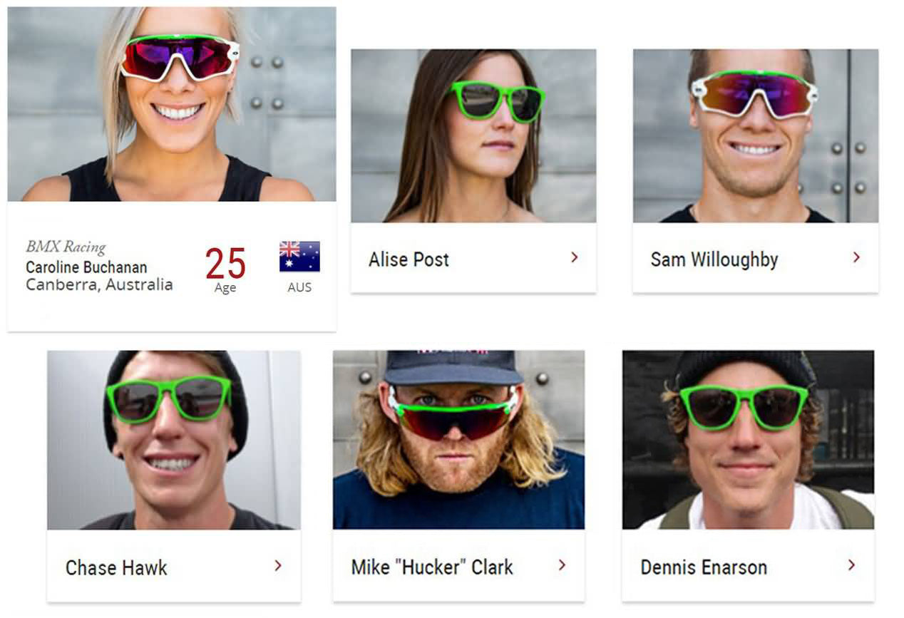 Oakley BMX Athletes Sunglasses