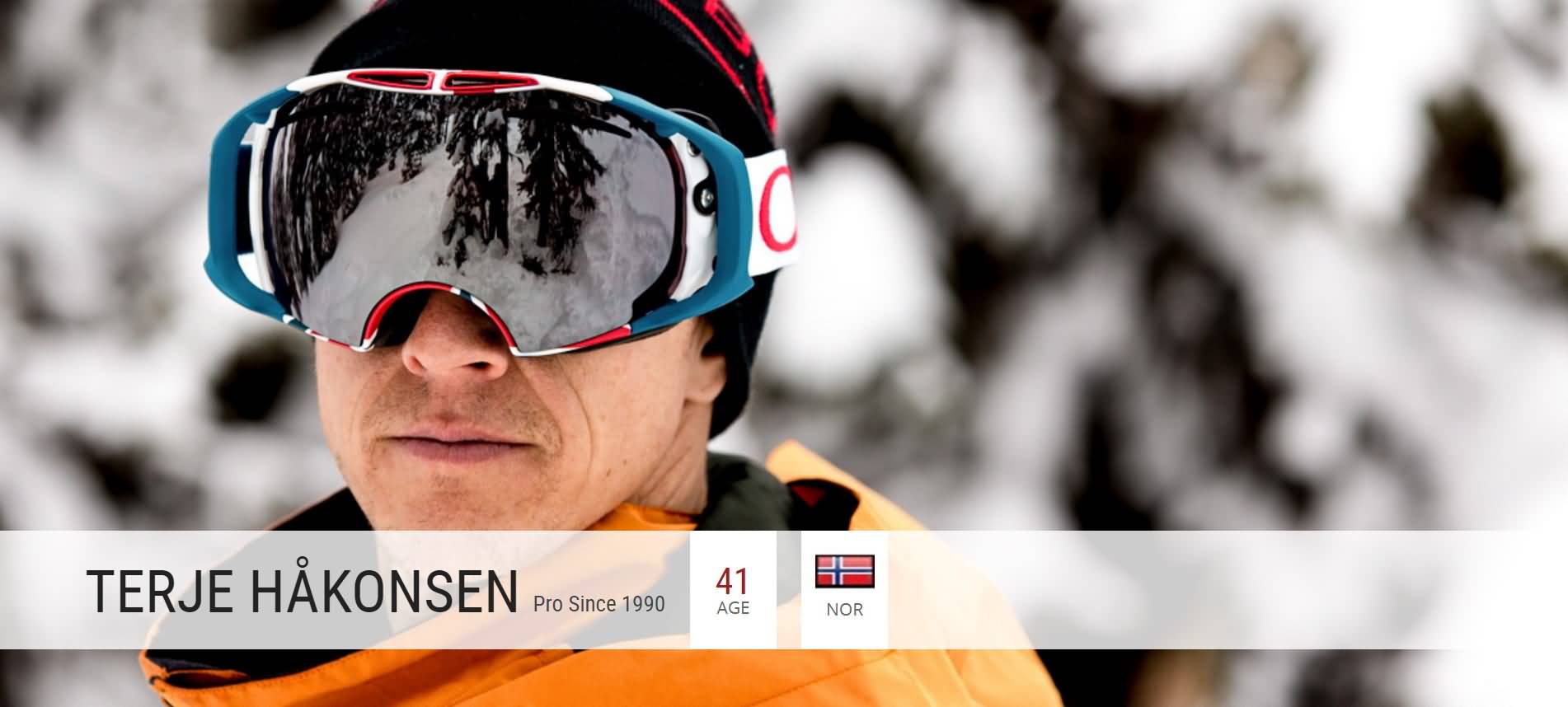 Oakley Sports Snowboarding Athletes TERJE HÅKONSEN