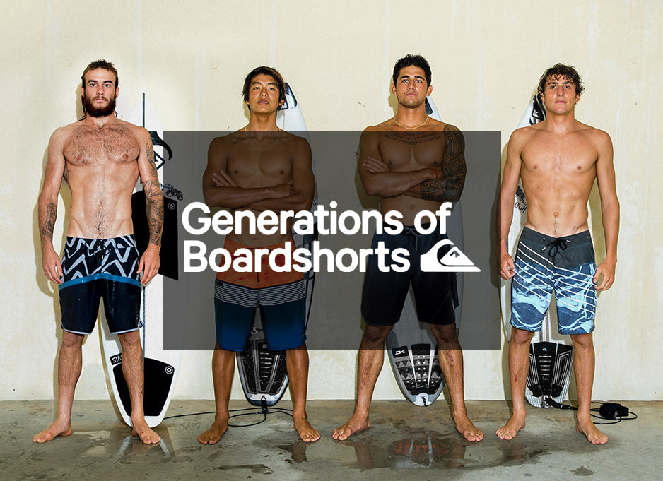 Quiksilver Spring 2018 | Generations of Boardshorts Mens Collections