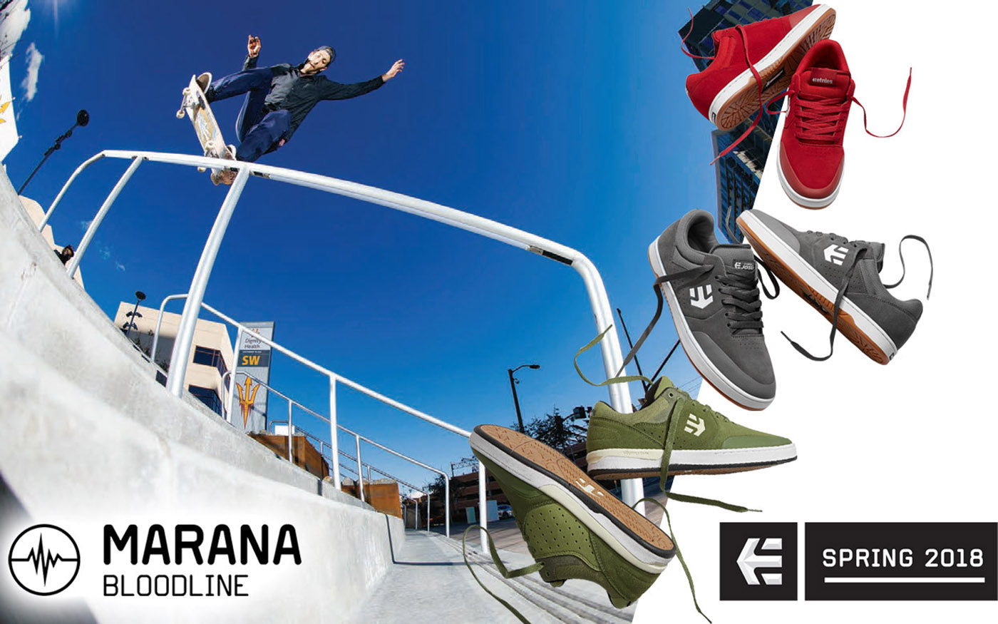 Etnies Skate Spring 2018 Marana Bloodline Collection