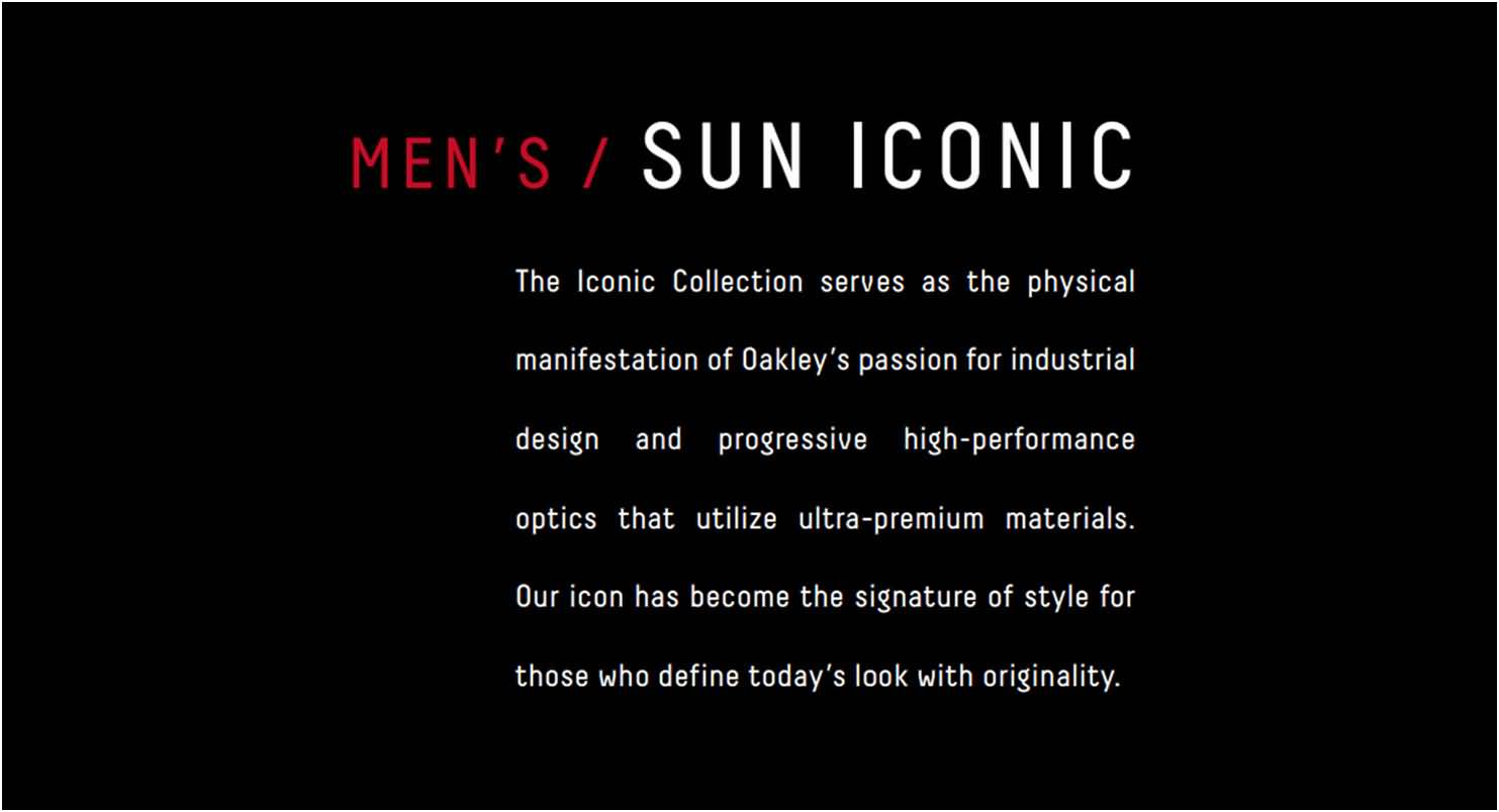 Oakley Men's Sunglasses - Iconic Collection 2016