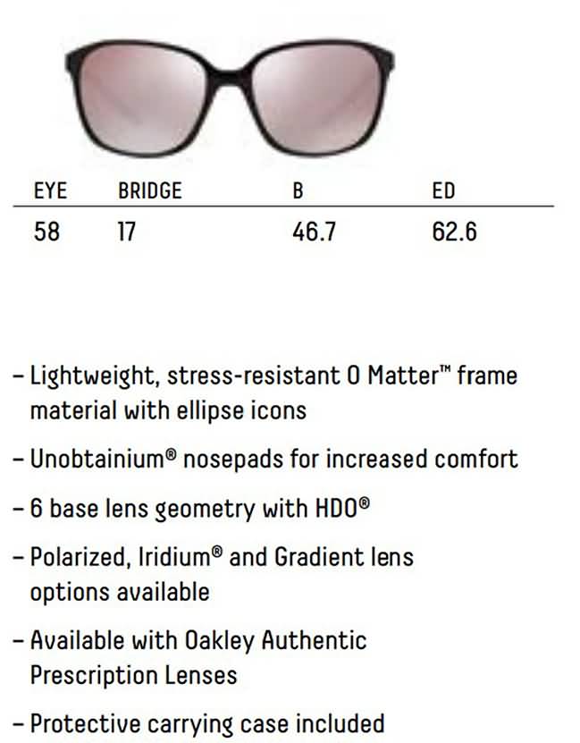 Oakley Women's Lifetyle Sunglasses 2016