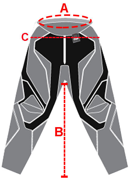 Shift MX Racing Men Size Chart