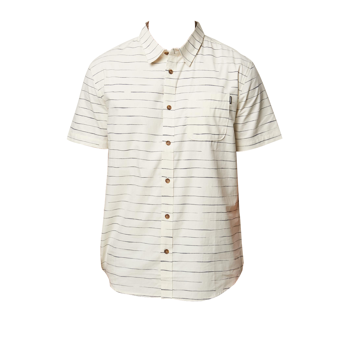 Modesto Stripe Button Up Short-Sleeve Shirt