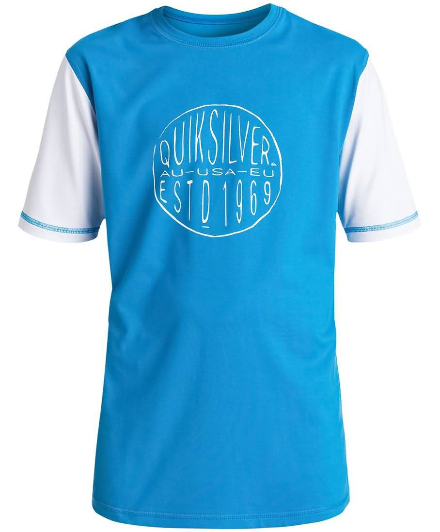 Quiksilver Summer 2017 Apparel | Youth Boys Surfing Rashguards