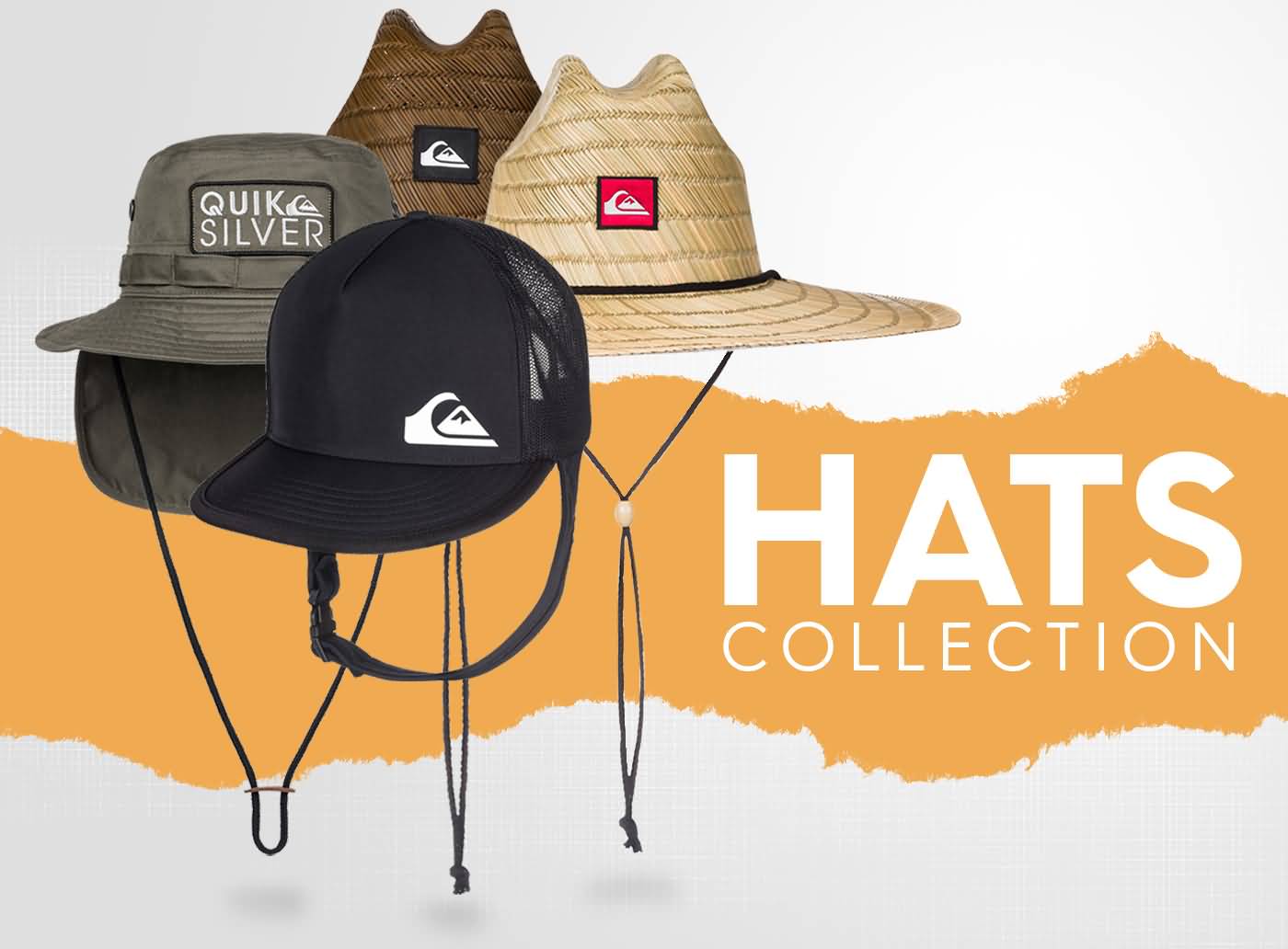 Quiksilver Summer 2017 Accessories | Mens Surf Headwear Hats