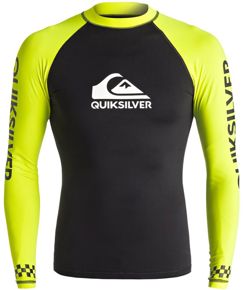 Quiksilver Summer 2017 Apparel | Mens Beach Surfing Rashguards