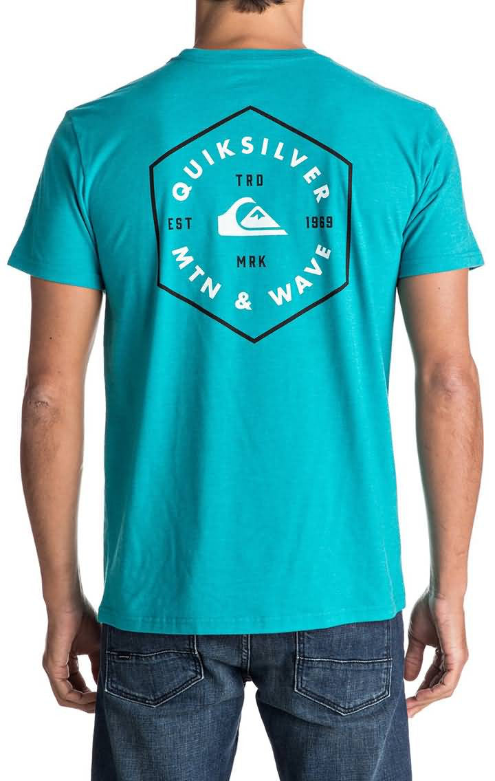 Quiksilver Summer 2017 Apparel | Mens Beach Lifestyle Tee Shirt