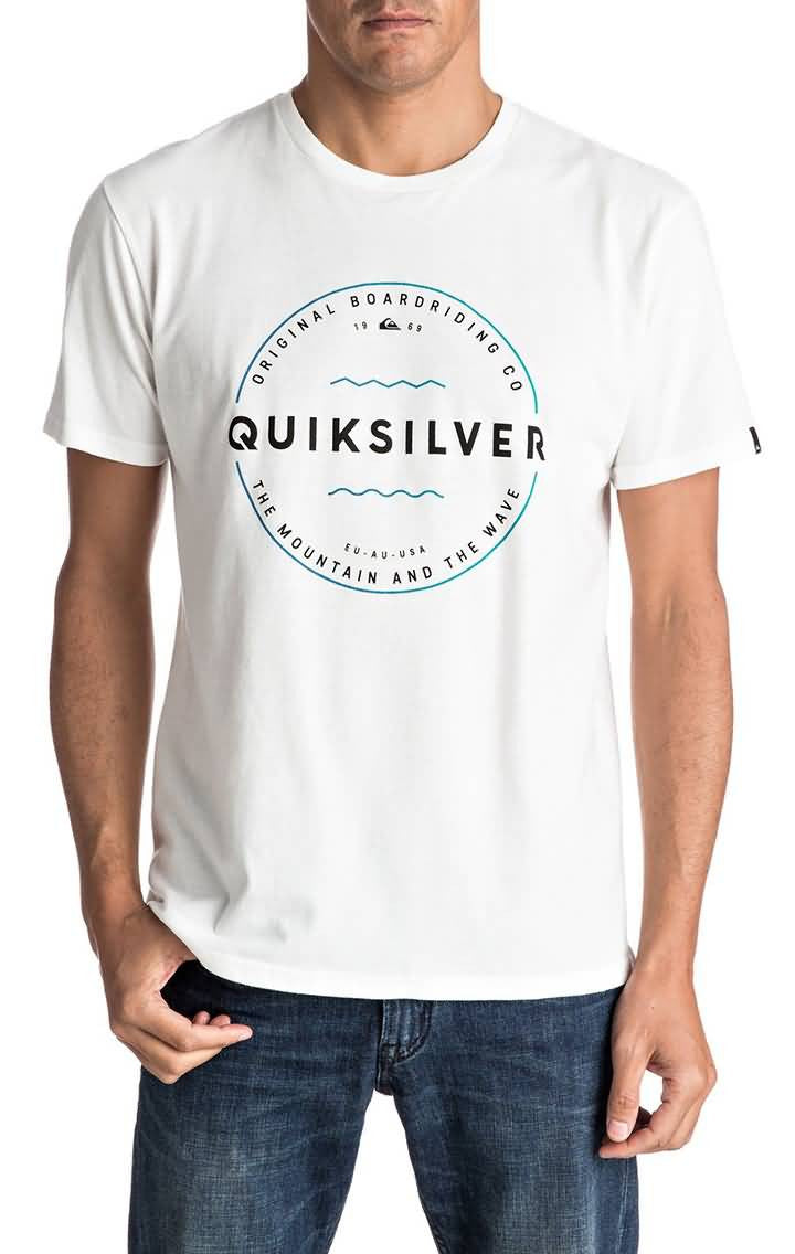 Quiksilver Summer 2017 Apparel | Mens Beach Lifestyle Tee Shirt