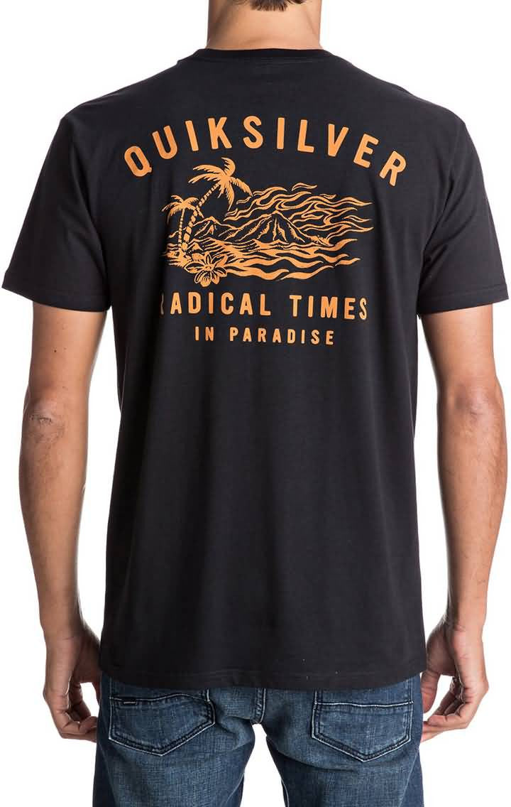 Quiksilver Summer 2017 Apparel | Mens Beach Lifestyle Tee Shirt