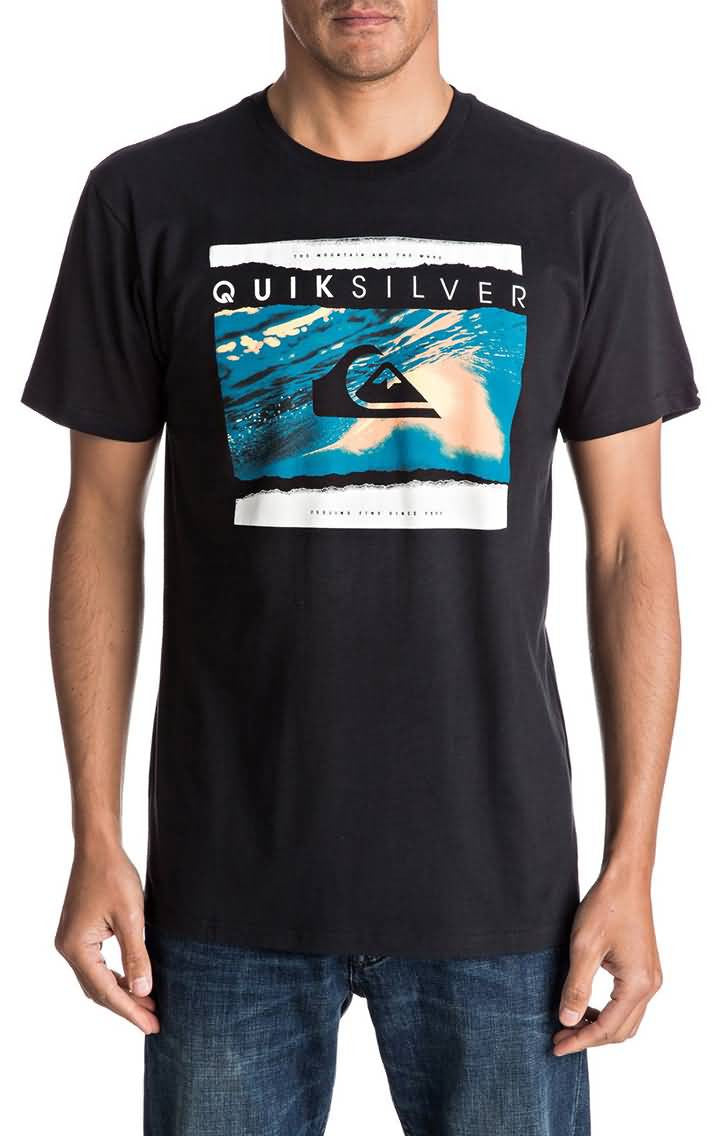 Quiksilver Summer 2017 Apparel | Mens Beach Lifestyle Tee Shirt