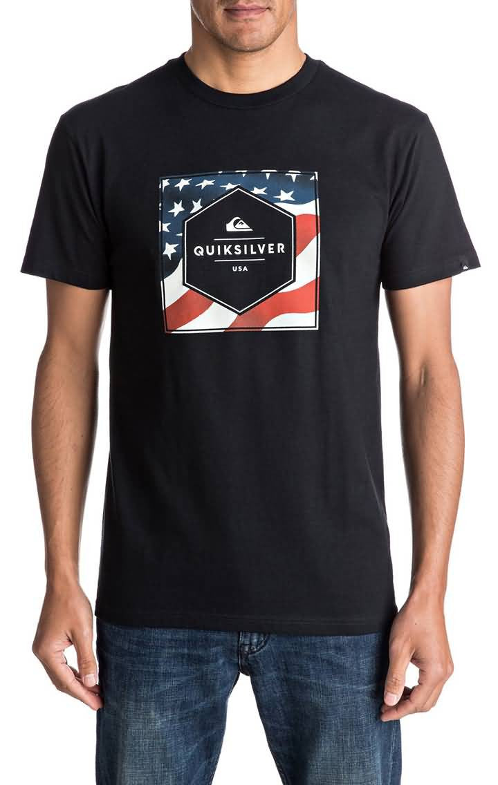 Quiksilver Summer 2017 Apparel | Mens Beach Lifestyle Tee Shirt