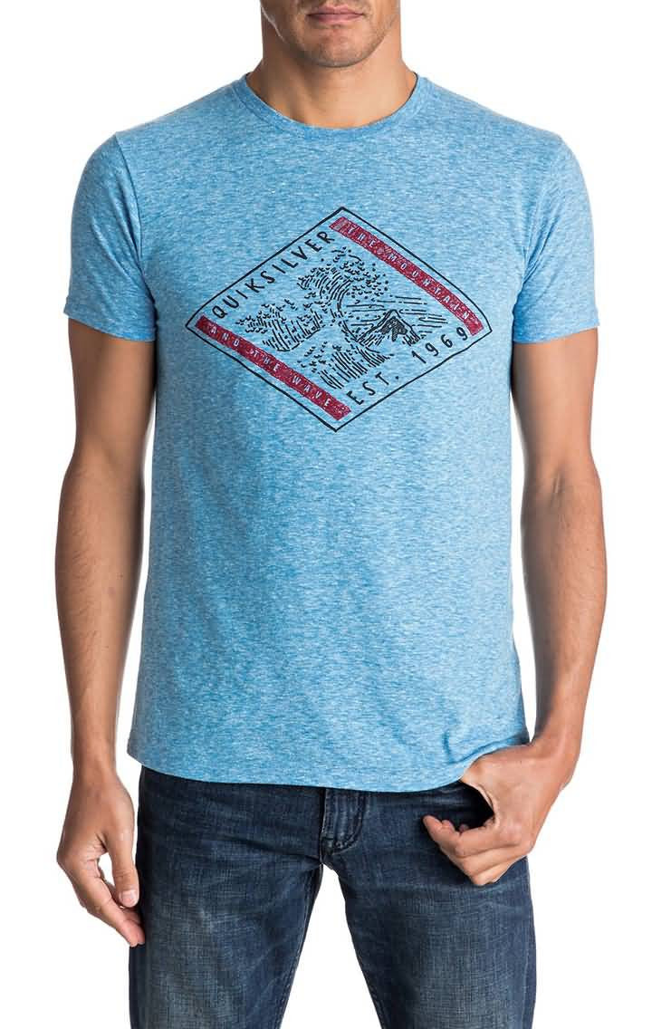 Quiksilver Summer 2017 Apparel | Mens Beach Lifestyle Tee Shirt