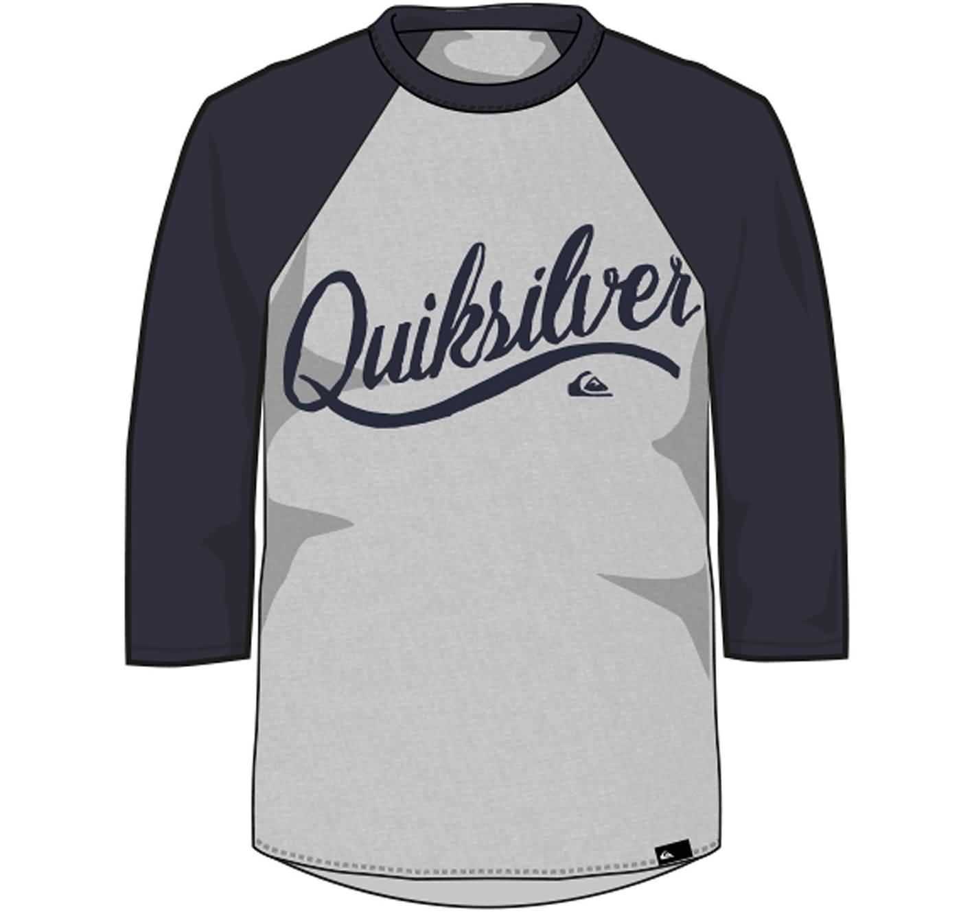 Quiksilver Surf Fall 2017 Mens Beach Raglan Tees Lifestyle Lookbook