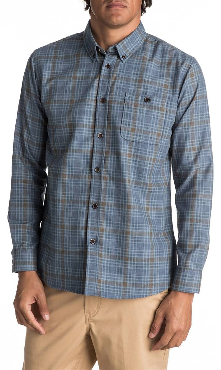 Quiksilver Waterman Fall 2017 Apparel | Mens Lifestyle Long Sleeve Shirts