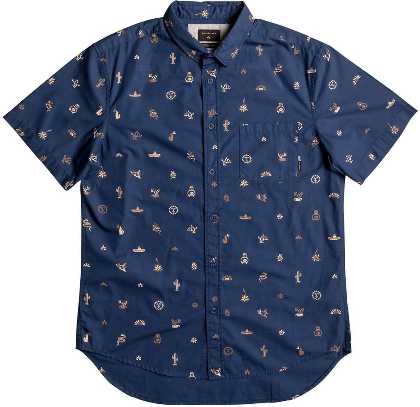 Quiksilver Surf Fall 2017 Mens Button Up Short Sleeve Shirts Preview