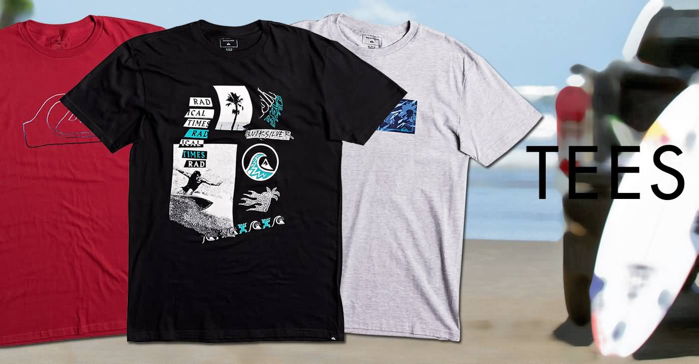 Quiksilver Surf Fall 2017 Mens Beach Tees Apparel Preview