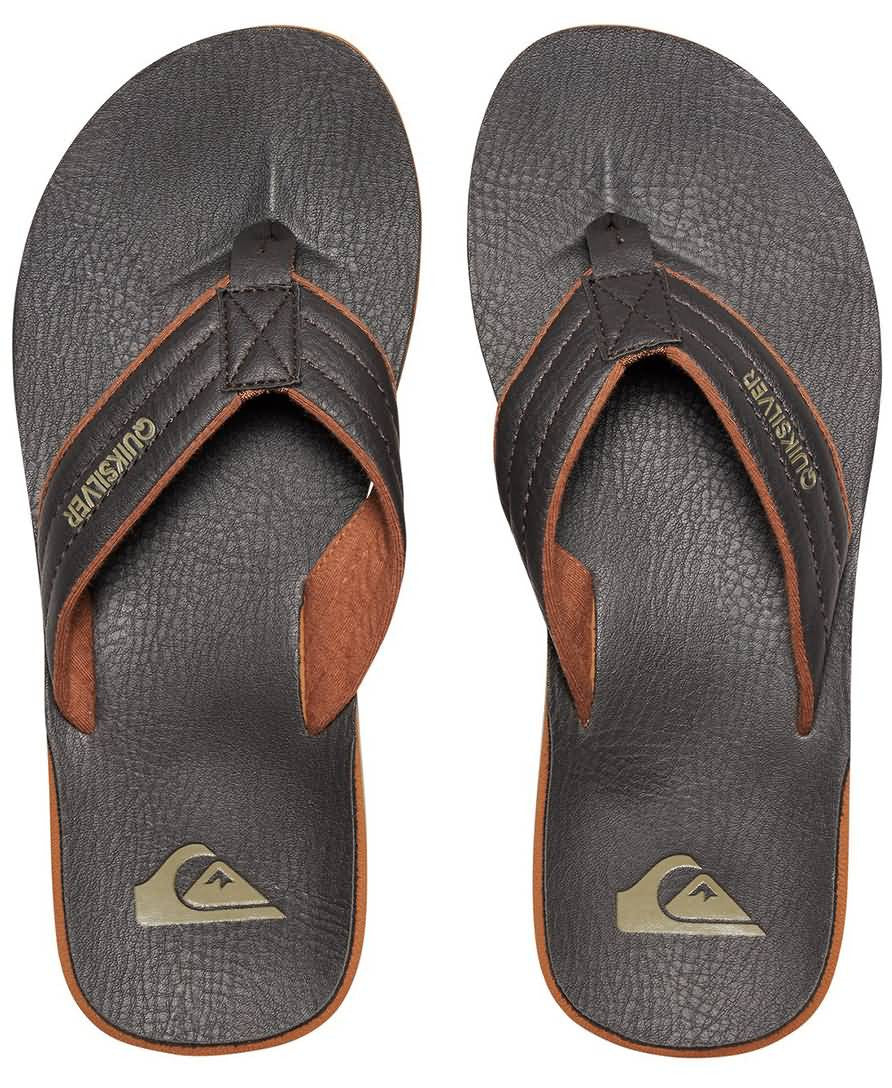 Quiksilver Summer 2017 Footwear | Mens Lifestyle Beach Sandals