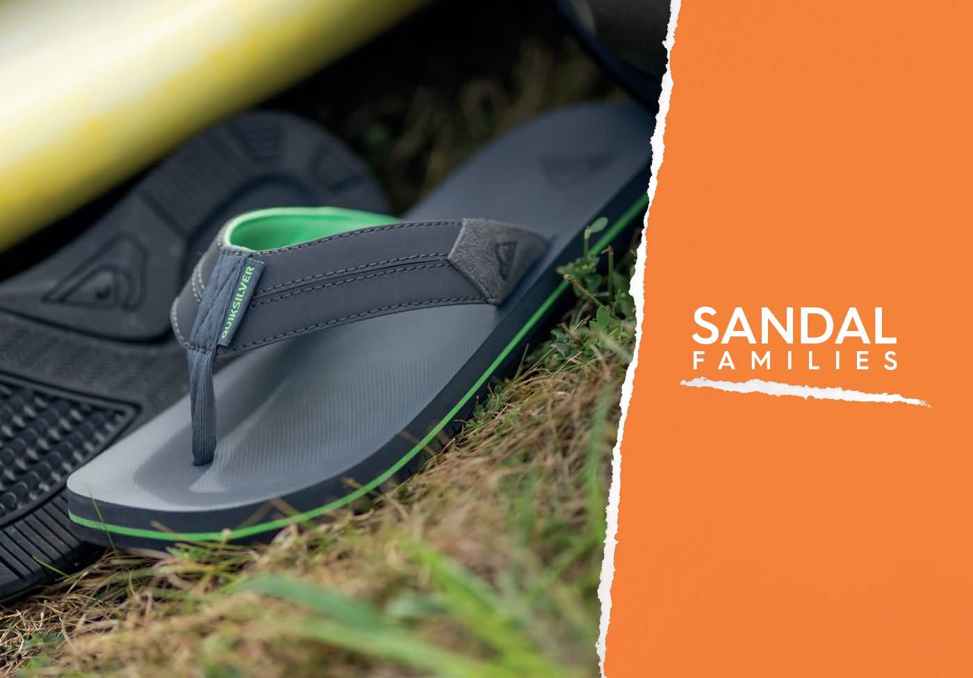 Quiksilver Summer 2017 Footwear | Mens Lifestyle Beach Sandals