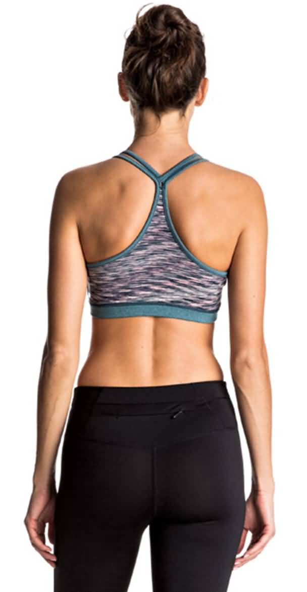 Koral Roxy Womens Fitness Yoga Sports Bra In Black