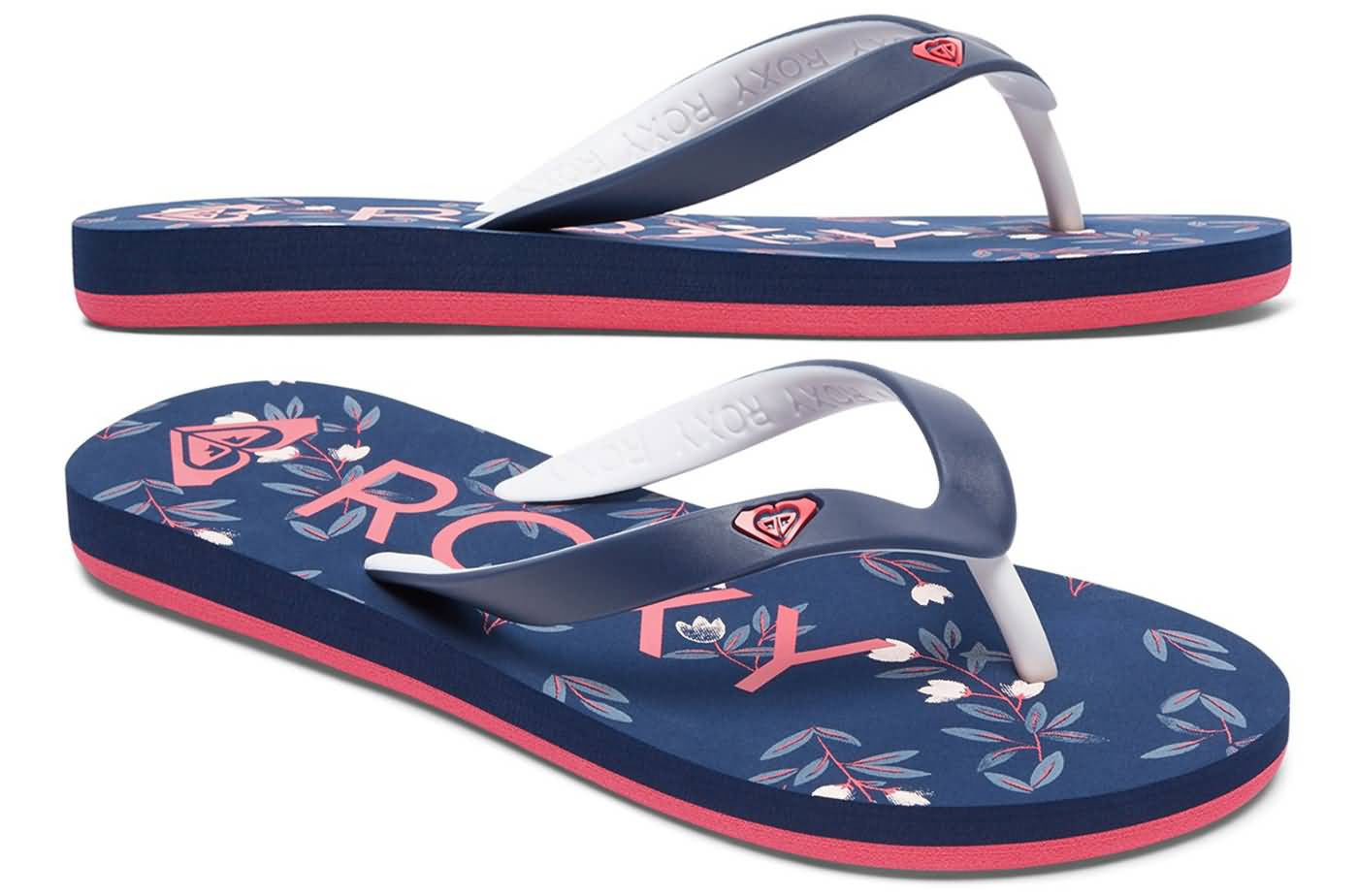 Roxy Surf Fall 2017 Footwear | Girls Beach Lifestyle Flip Flops