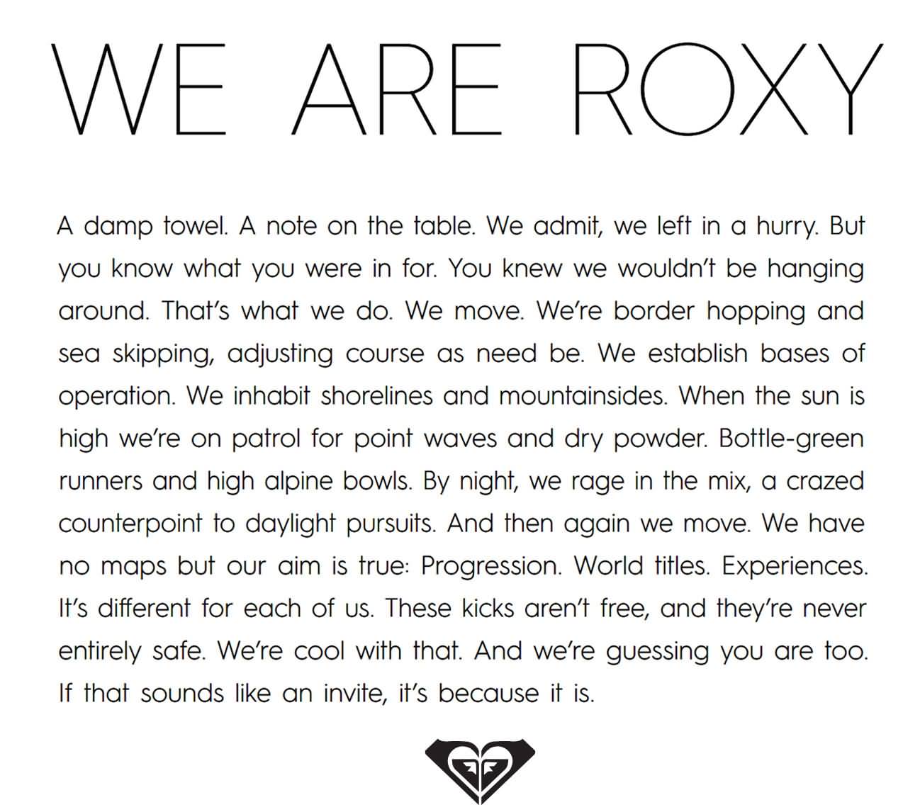 Roxy Summer 2017 Apparel Collection