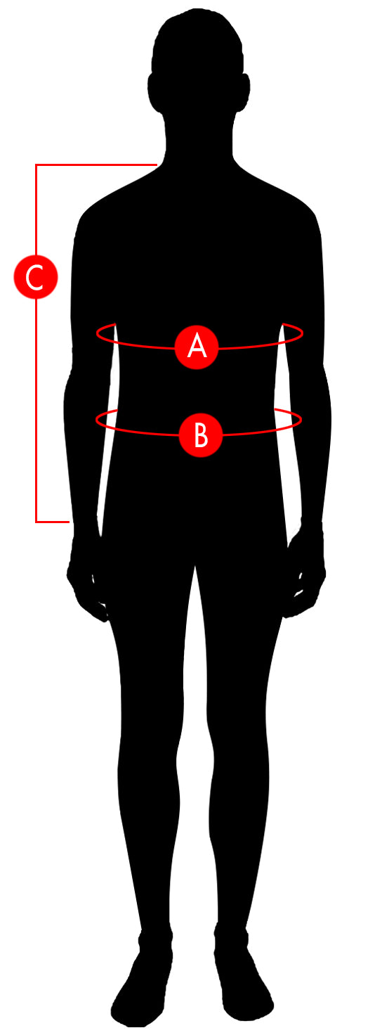 Kr3w Jackets Size Charts