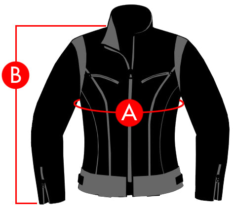 Icon Jackets Size Charts