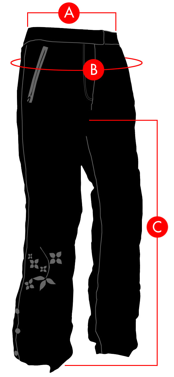 Joe Rocket Ballistic Size Charts