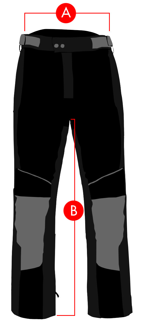 Joe Rocket Phoenix Ion Size Charts