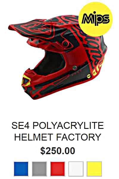 Troy Lee Designs MX | 2018 SE4 Polyacrylite Motocross Helmets