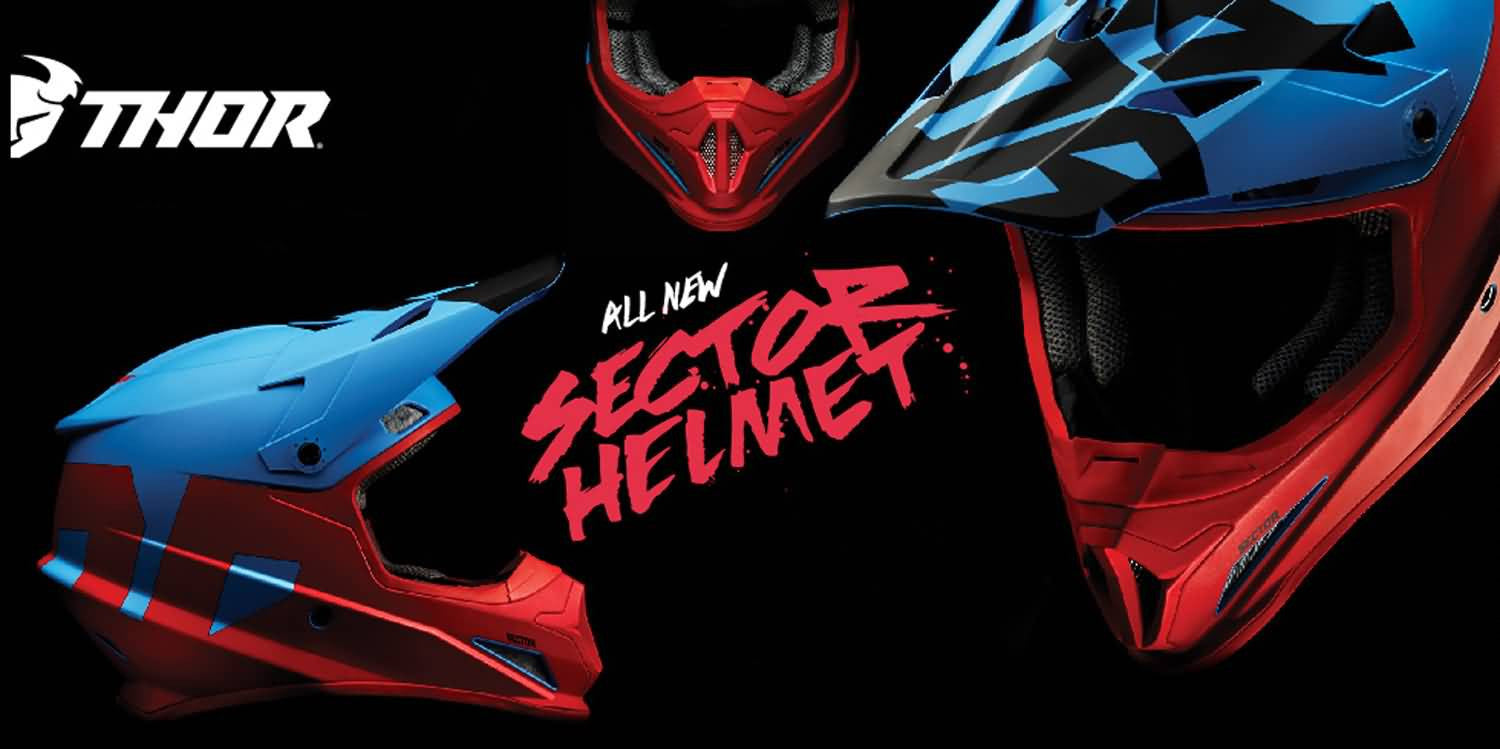 Thor MX 2017 | All New Sector Motocross Helmets