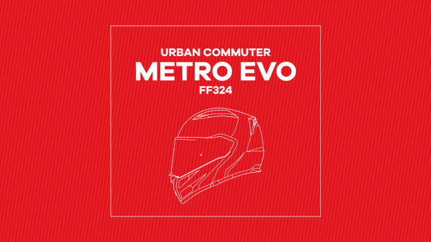 LS2 Motorcycle Helmets 2018 | Metro EVO FF324 Off Road Collection