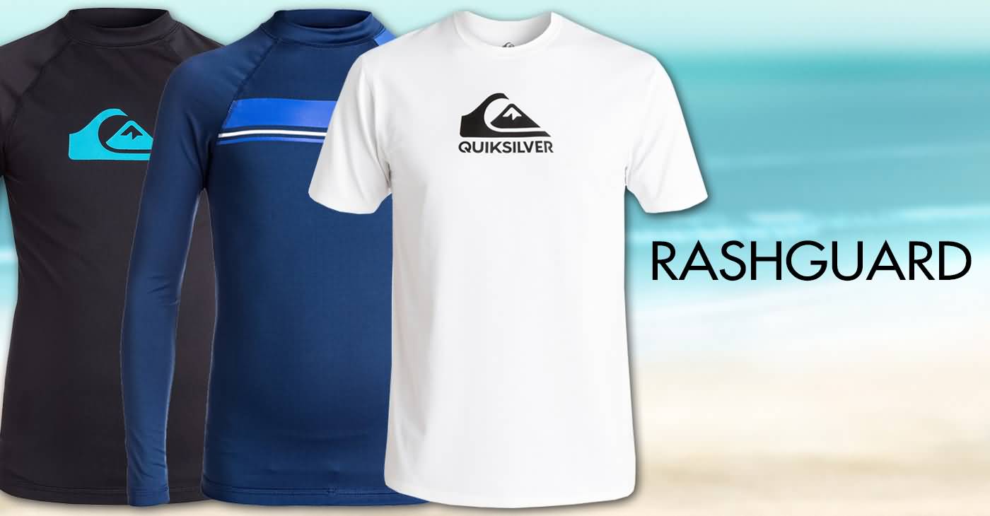 Quiksilver Surf Fall 2017 Youth Boys Beach Surfing Rashguards Preview