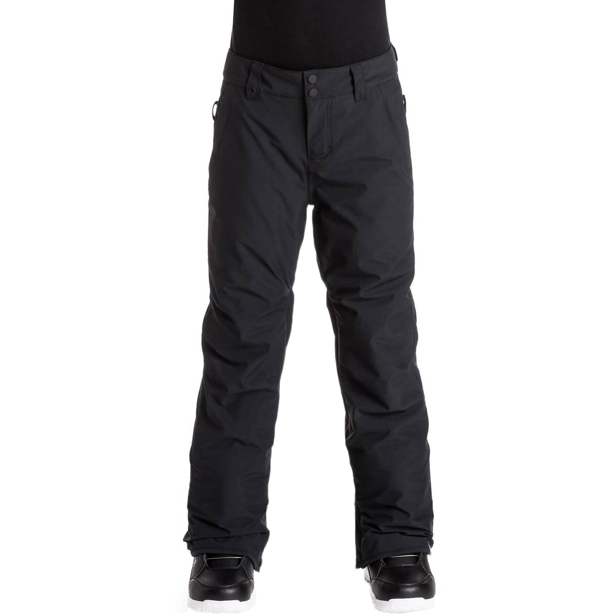 Quiksilver Estate Youth Boys Snow Pants - Black / 8/Small
