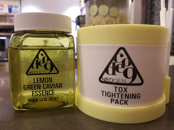 Lemon Green Caviar Essence Tox Tightening Pack