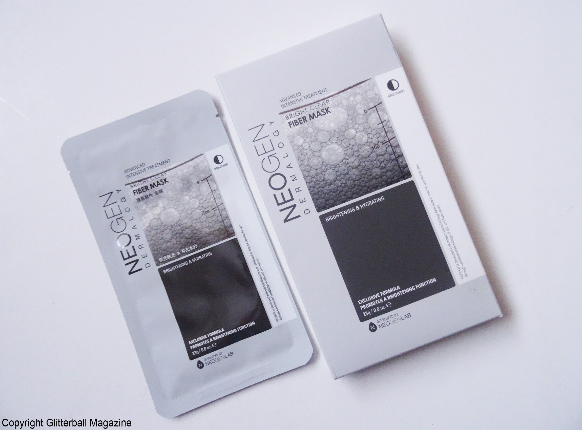 Neogen Bright Clear Fiber Sheet Masks