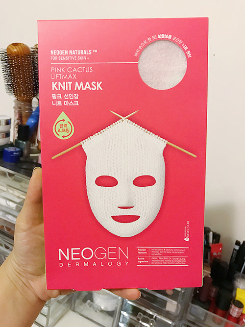 Neogen Pink Cactus Liftmax Knit Mask