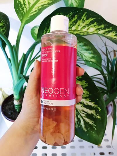 Real Flower Cleansing Water - Rose
