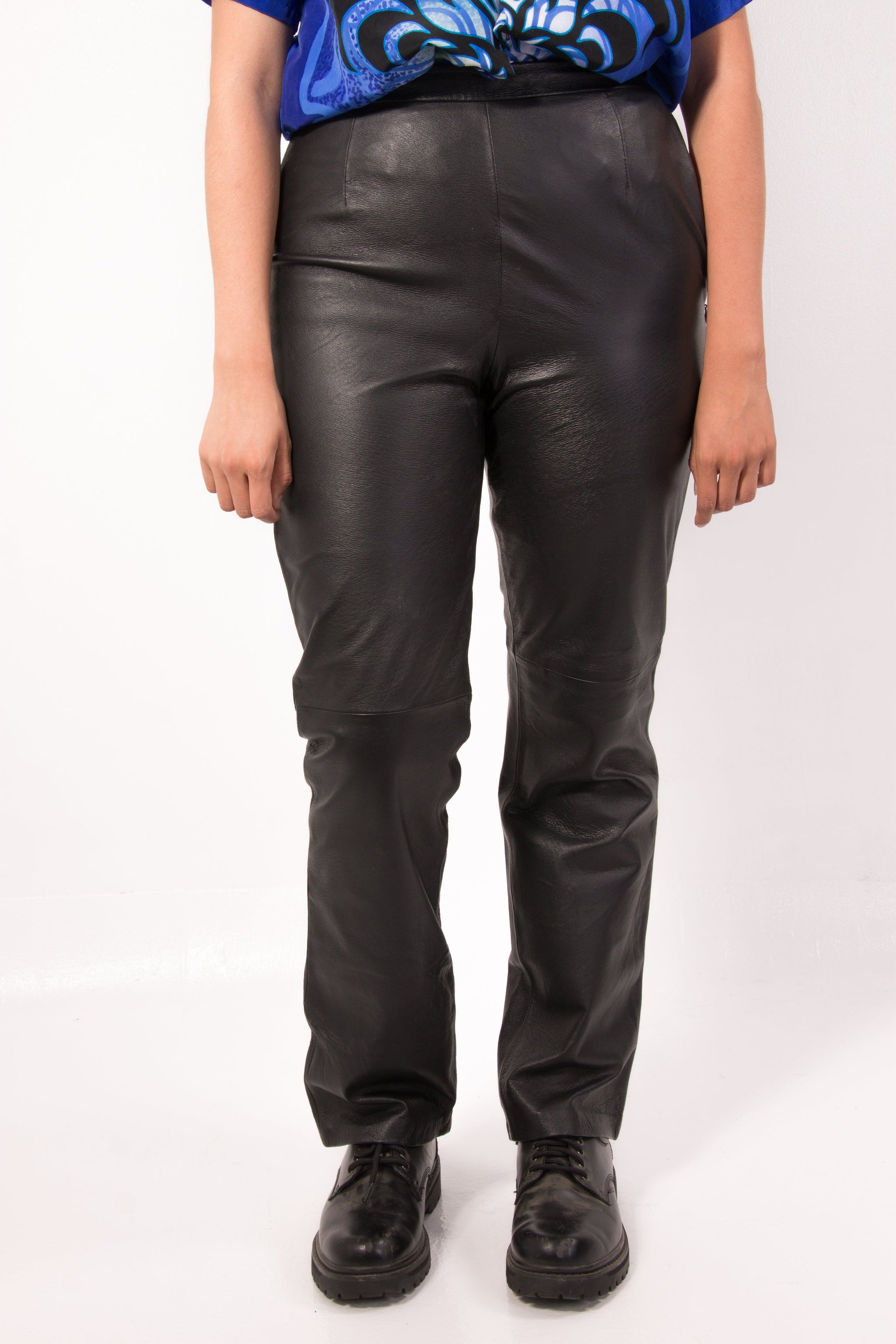 old leather pants