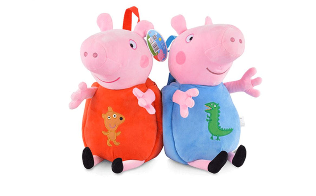 peppa pig plush backpack