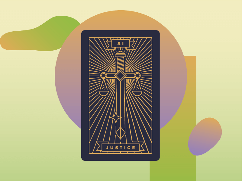 Justice Meaning Major Arcana Tarot Card – Labyrinthos