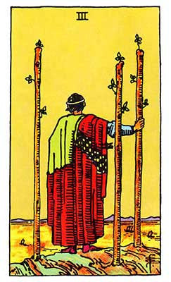 Three of Wands Tarot Card Meaning - Upright and Reversed – Labyrinthos