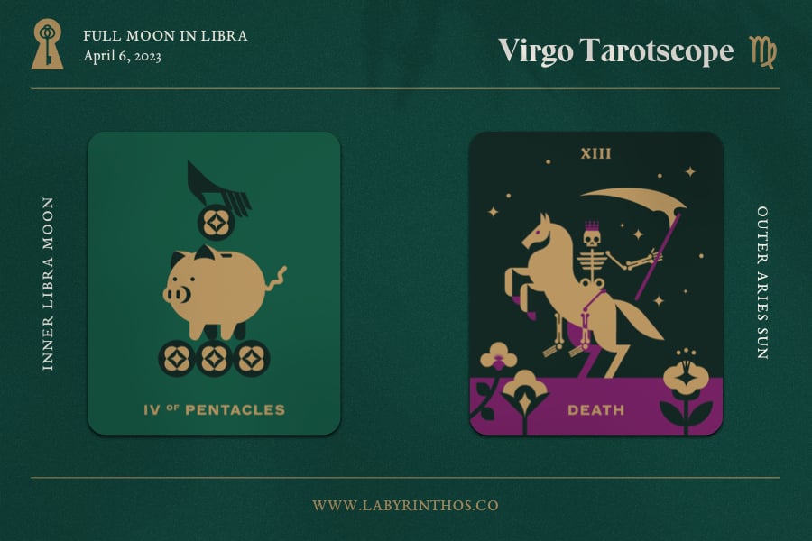 Full moon in Libra Meaning and Tarotscope for Zodiac Sign Virgo - April 6