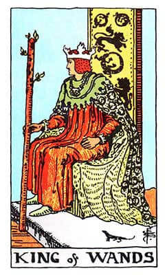Forsøg Lager Vandre King of Wands Tarot Card Meaning - Upright and Reversed – Labyrinthos