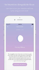 Learn how to use moon phases alongside the tarot with the Luminous Spirit App and Deck