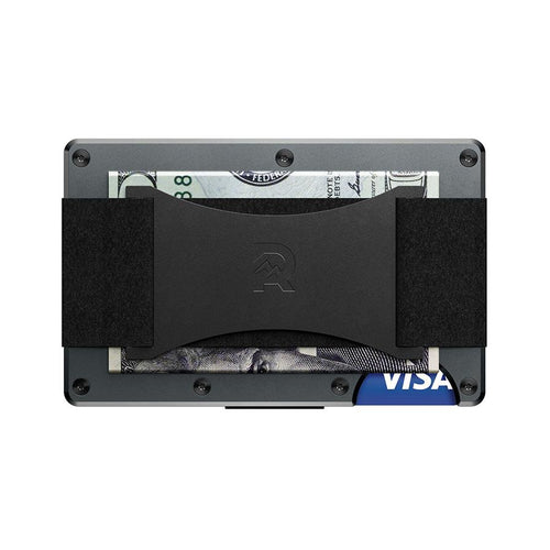 The Ridge Wallet Aluminum: Cash Strap Navy 261 - Best Buy